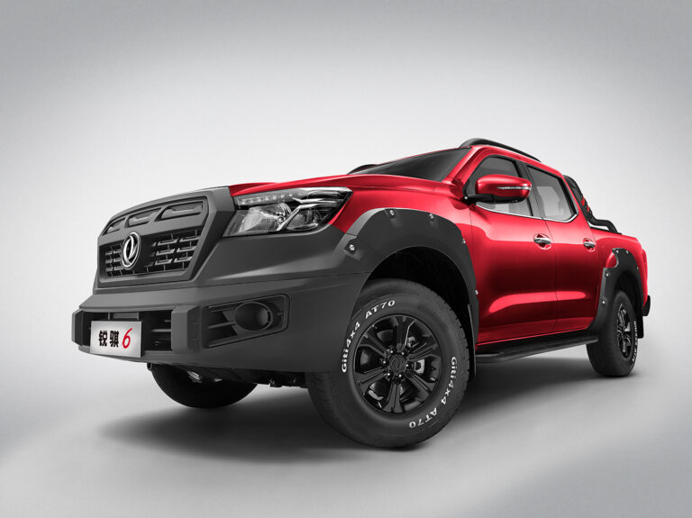 Dongfeng DF6 pikaps ar uzlabotu trokšņu izolāciju un izturīgu virsbūves konstrukciju